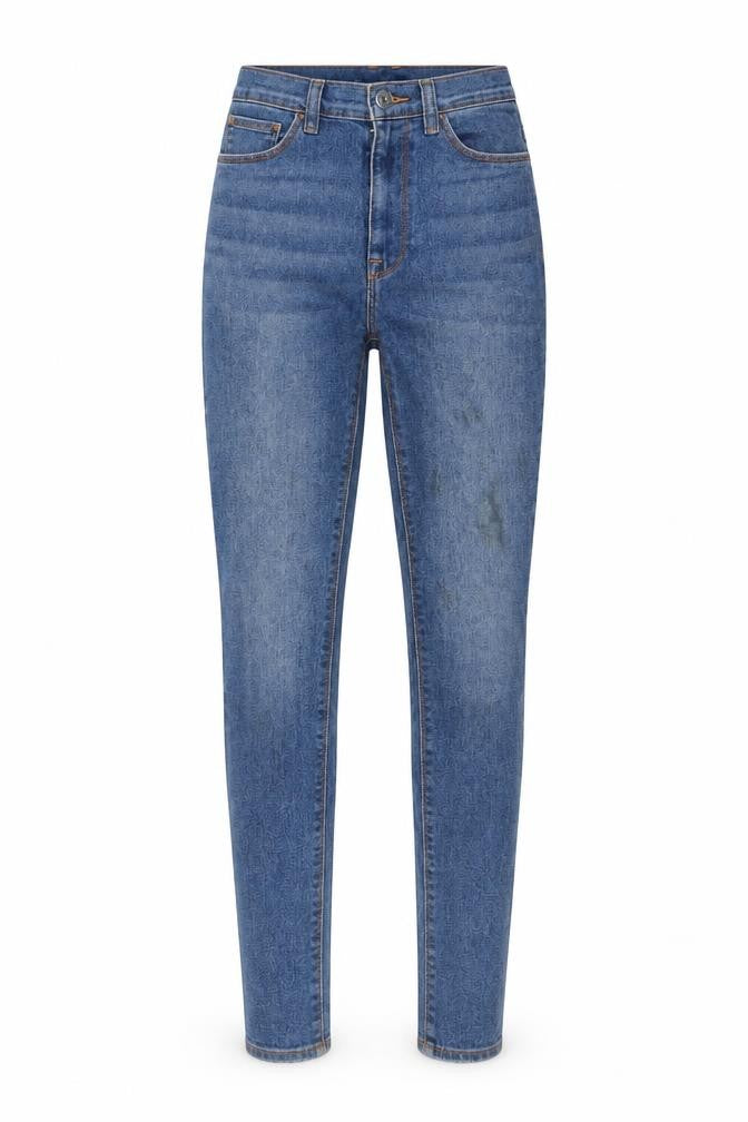 COLLUSION Womens Blue Cotton Skinny Jeans Size 26 in L28 in Regular Button