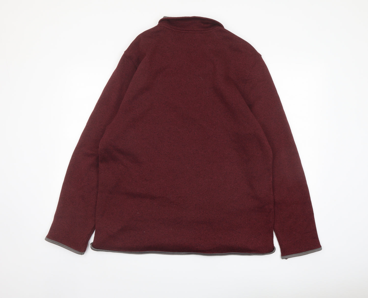 IZOD Mens Red Polyester Pullover Sweatshirt Size L