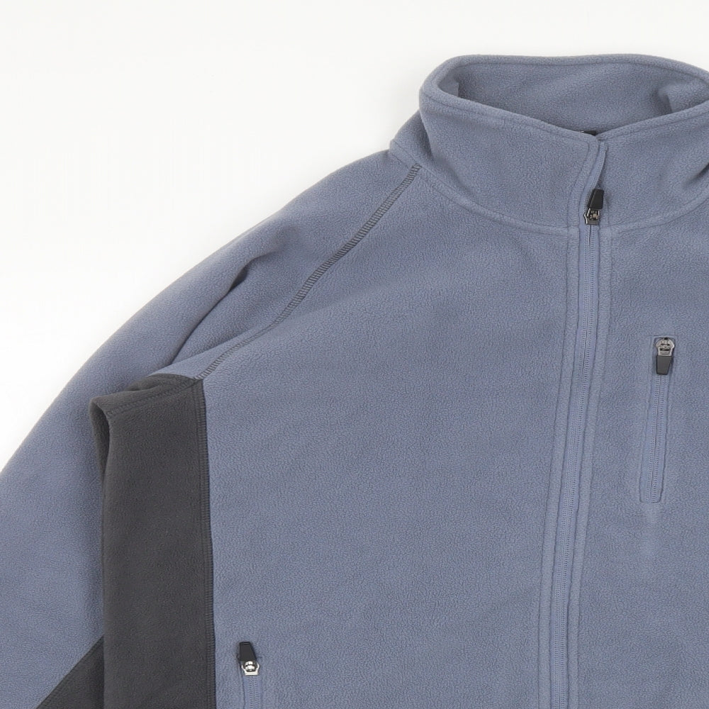 Trespass Mens Blue Jacket Size M Zip