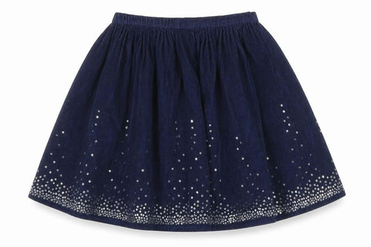John Lewis Girls Blue Cotton Flare Set Size 11 Years Regular Zip - Sequence