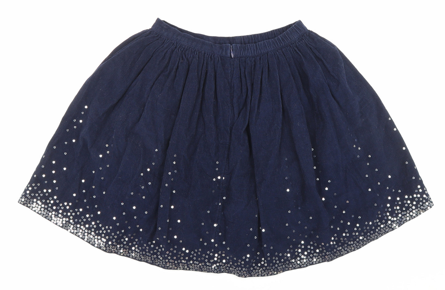 John Lewis Girls Blue Cotton Flare Set Size 11 Years Regular Zip - Sequence