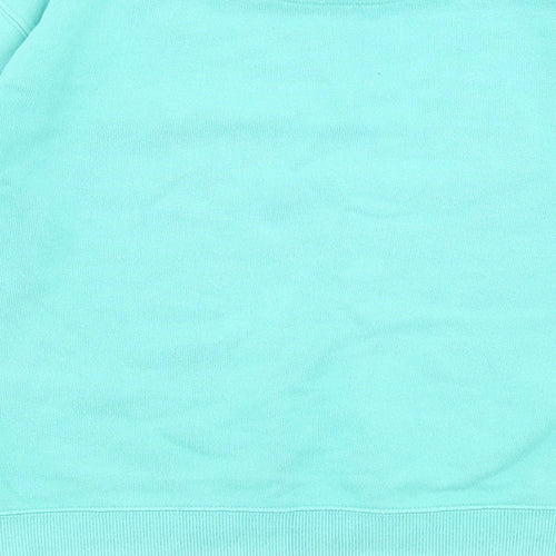 John Lewis Girls Green Cotton Pullover Sweatshirt Size 11 Years Pullover - Girls support girls