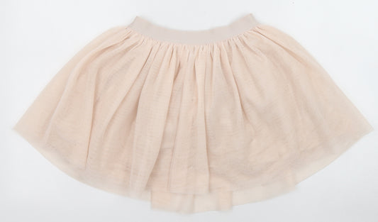 Gap Girls Pink Polyester Skater Set Size 10 Years Regular Pull On - Elastic Waist