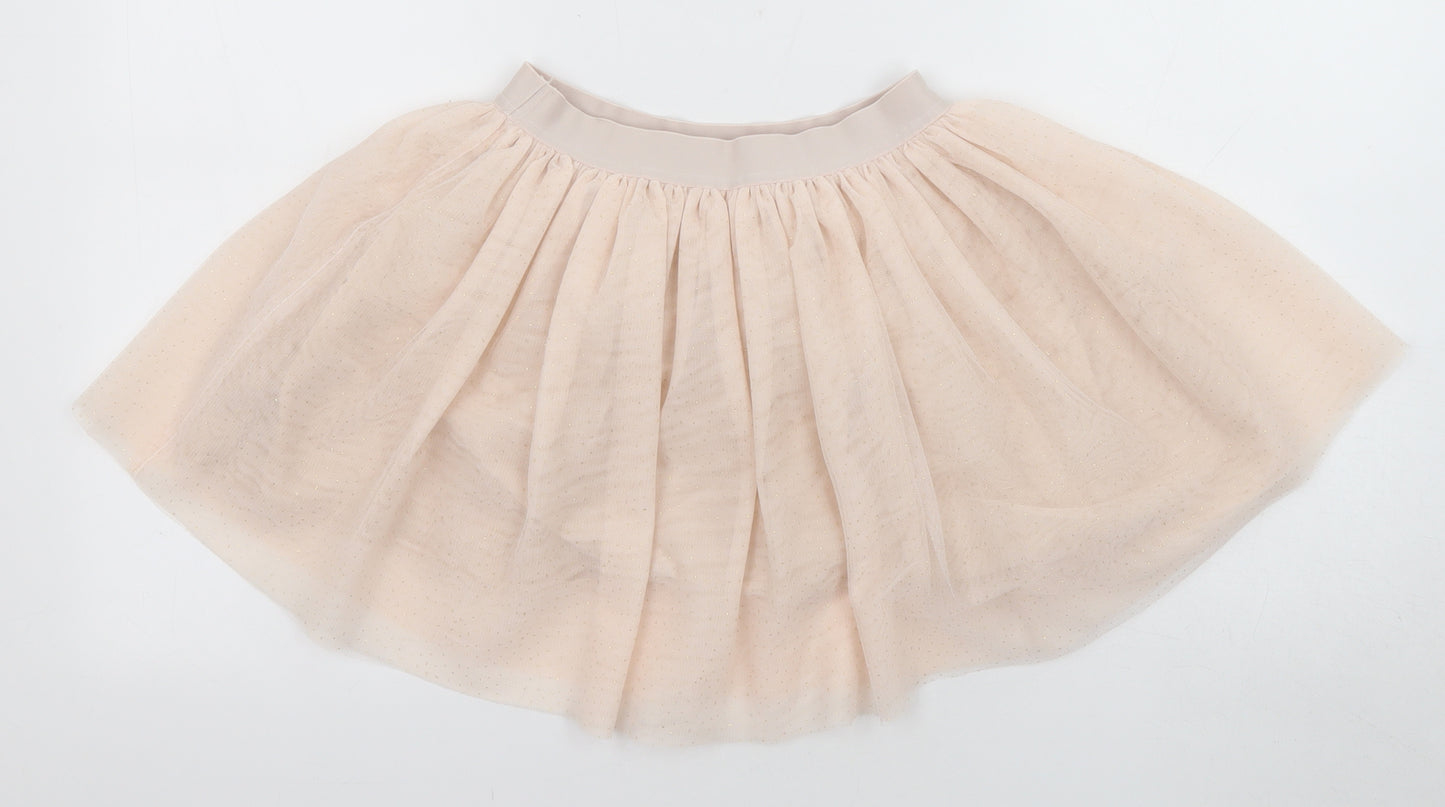 Gap Girls Pink Polyester Skater Set Size 10 Years Regular Pull On - Elastic Waist