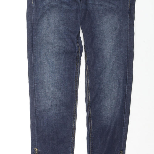 H&M Womens Blue Cotton Skinny Jeans Size 29 in L29 in Regular Zip
