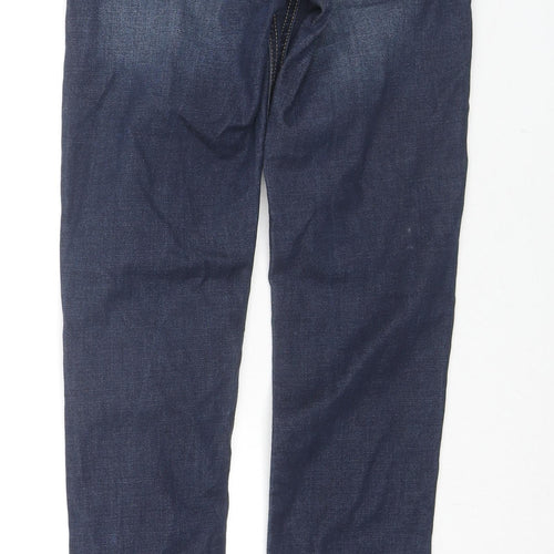 H&M Womens Blue Cotton Skinny Jeans Size 29 in L29 in Regular Zip