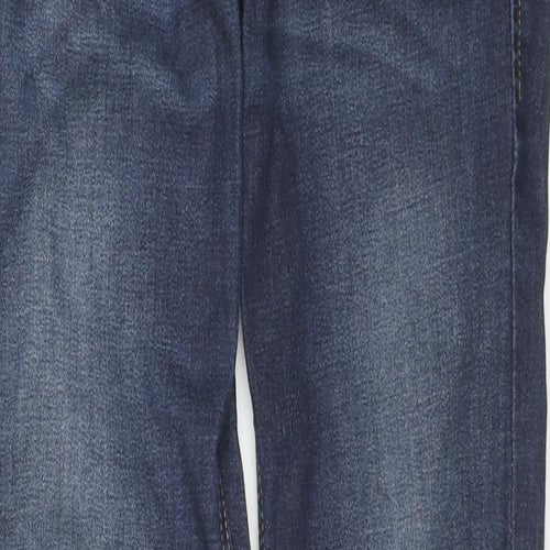 H&M Womens Blue Cotton Skinny Jeans Size 29 in L29 in Regular Zip