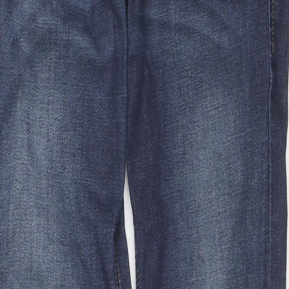 H&M Womens Blue Cotton Skinny Jeans Size 29 in L29 in Regular Zip