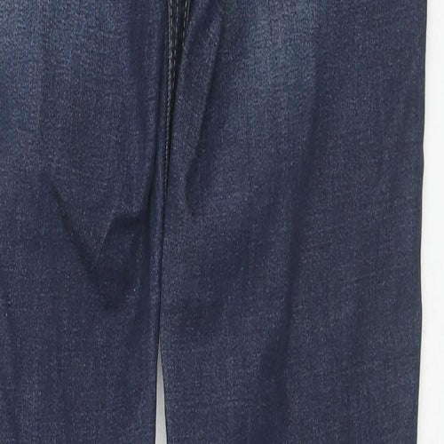 H&M Womens Blue Cotton Skinny Jeans Size 29 in L29 in Regular Zip
