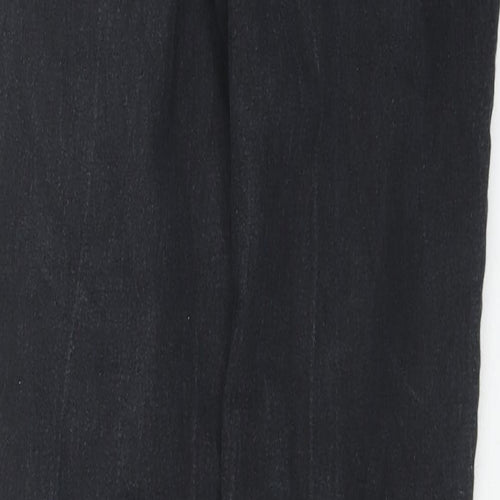 Denim & Co. Womens Black Cotton Skinny Jeans Size 10 L30 in Slim Zip