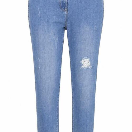 NEXT Womens Blue Cotton Skinny Jeans Size 10 L28 in Regular Zip