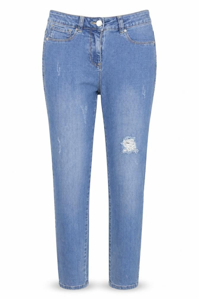 NEXT Womens Blue Cotton Skinny Jeans Size 10 L28 in Regular Zip