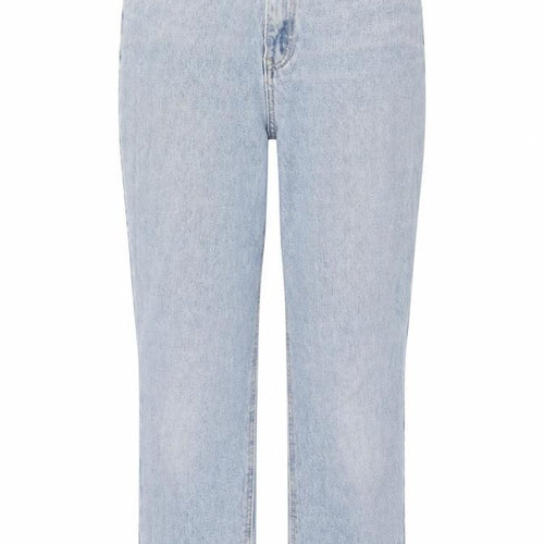 Missguided Womens Blue Cotton Straight Jeans Size 6 L23 in Regular Zip