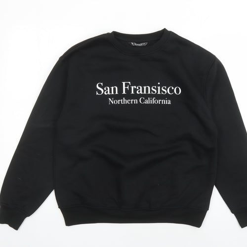 Dunnes Stores Womens Black Polyester Pullover Sweatshirt Size S Pullover - San Francisco