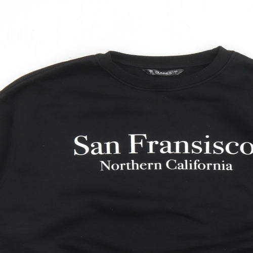 Dunnes Stores Womens Black Polyester Pullover Sweatshirt Size S Pullover - San Francisco