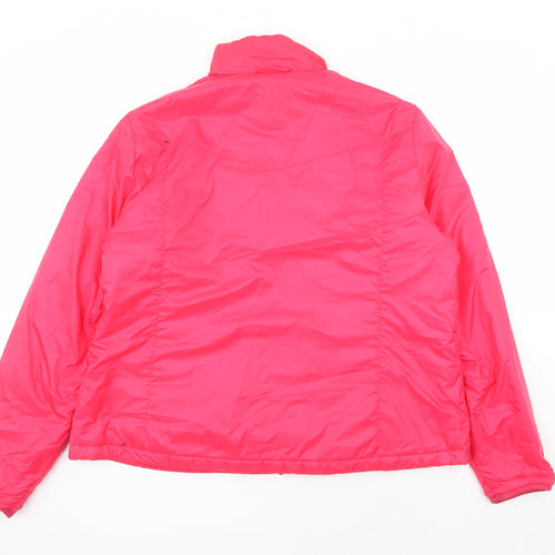 Quechua Womens Pink Jacket Size 2XL Zip
