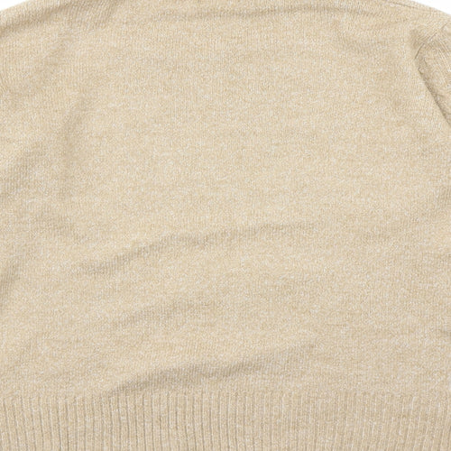C&A Womens Brown Roll Neck Acrylic Pullover Jumper Size L