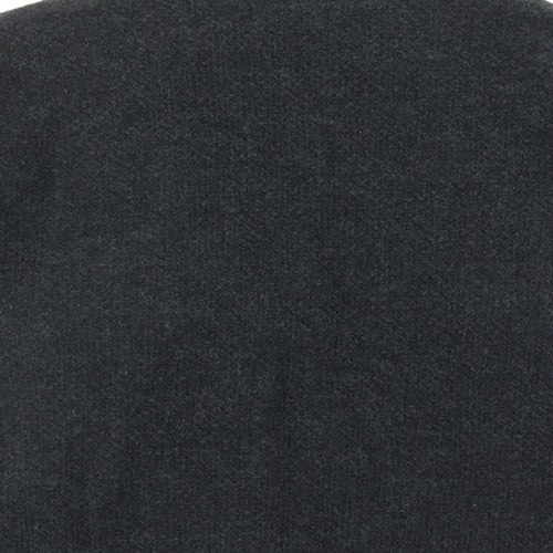 V by Very Womens Grey V-Neck Polyester Cardigan Jumper Size 12