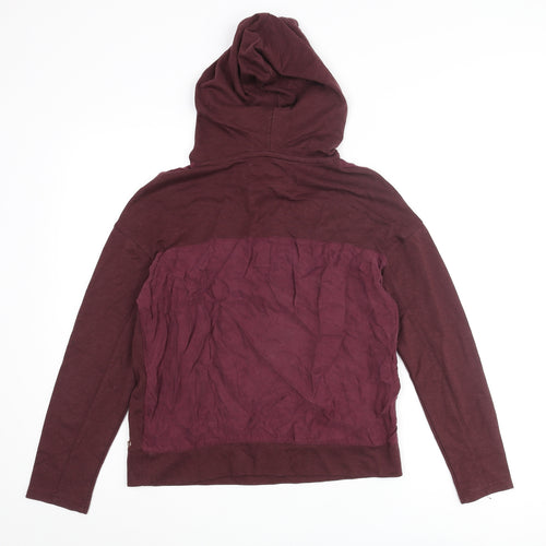 NEXT Womens Red Modal Pullover Hoodie Size XS Pullover - Panelled