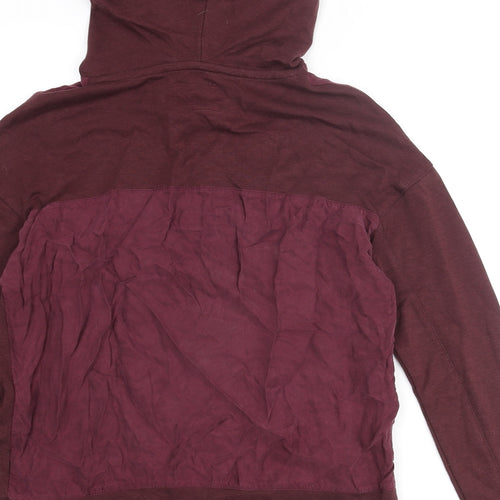NEXT Womens Red Modal Pullover Hoodie Size XS Pullover - Panelled