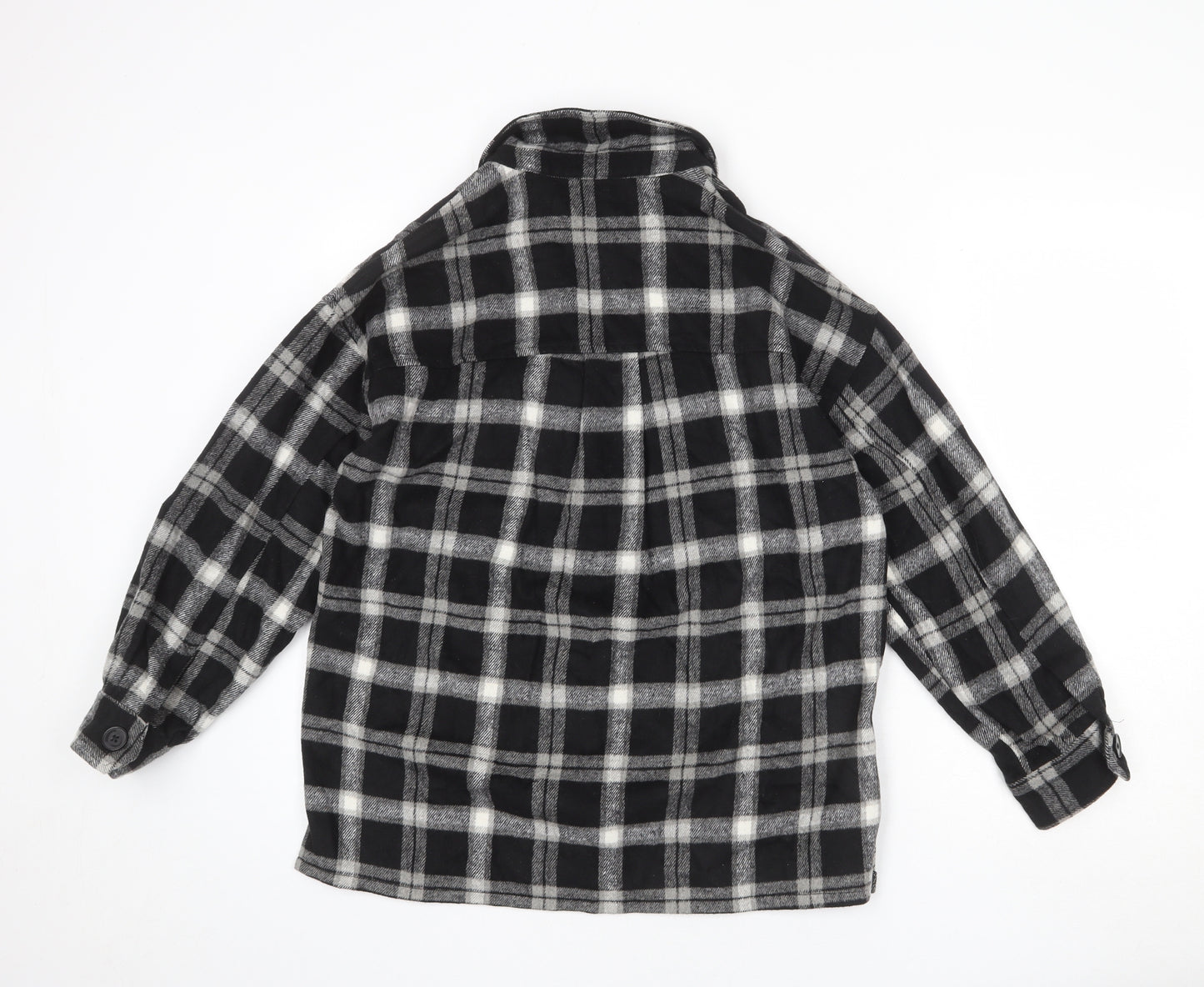 FOREVER 21 Womens Multicoloured Plaid Jacket Size XS Button