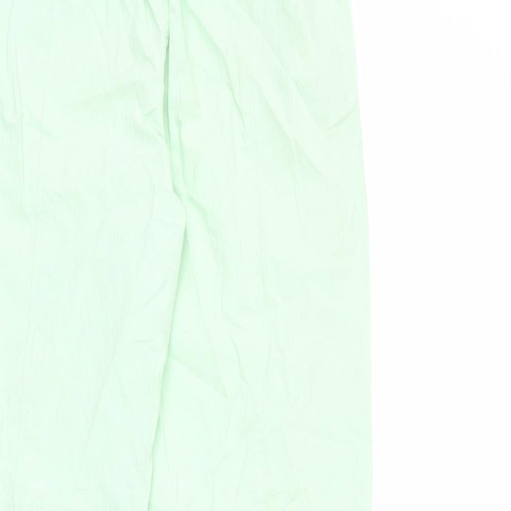 Zara Girls Green Polyester Cargo Trousers Size 13-14 Years L23 in Regular Pullover
