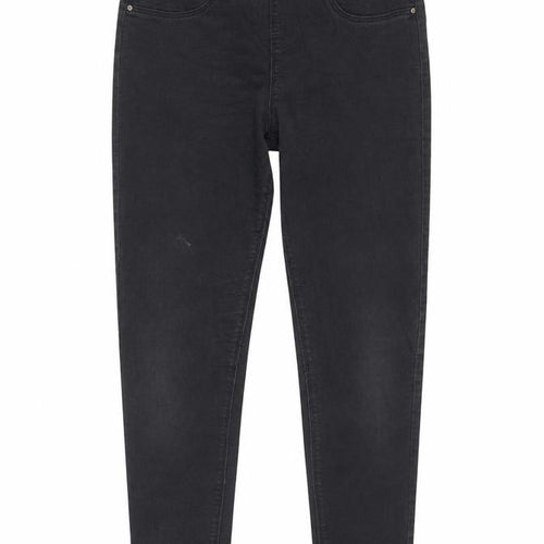 Matalan Girls Green Cotton Jegging Jeans Size 13 Years L25 in Regular Pullover