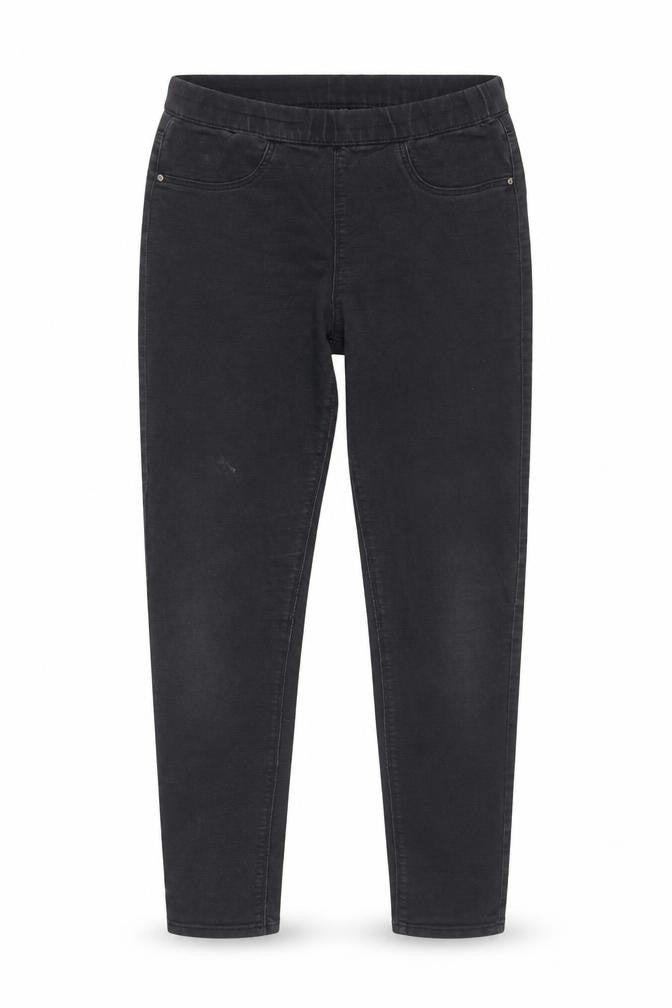Matalan Girls Green Cotton Jegging Jeans Size 13 Years L25 in Regular Pullover
