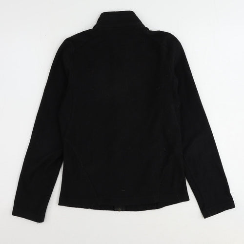 Quechua Womens Black Jacket Size XS Zip - Quarter-Zip