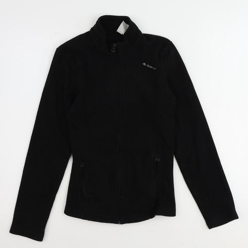 Quechua Womens Black Jacket Size XS Zip
