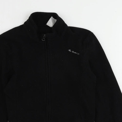Quechua Womens Black Jacket Size XS Zip