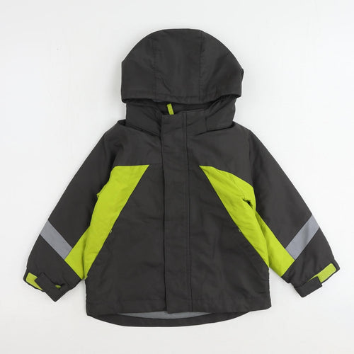 Circo Boys Grey Jacket Size 3 Years Zip