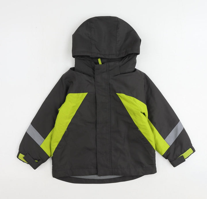 Circo Boys Grey Jacket Size 3 Years Zip