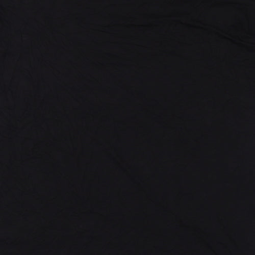 Wallis Womens Black Viscose Basic Blouse Size 8 Round Neck - Size 8-10, Flower