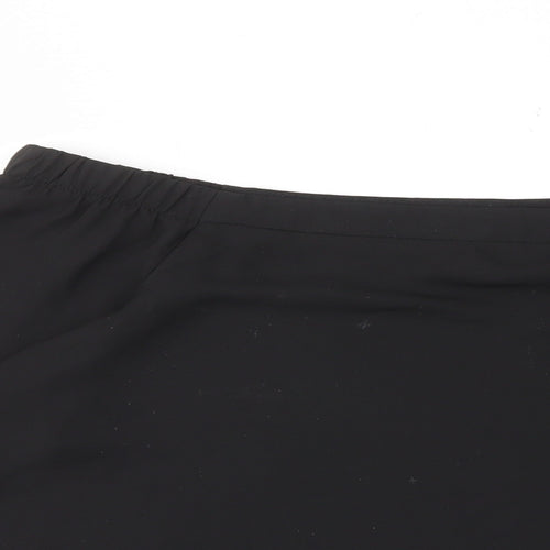 New Look Womens Black Polyester Basic Blouse Size 8 Off the Shoulder - Flow arms