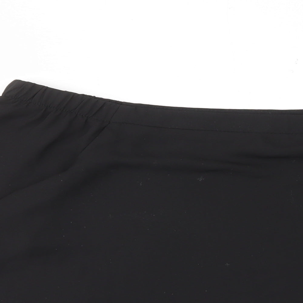 New Look Womens Black Polyester Basic Blouse Size 8 Off the Shoulder - Flow arms