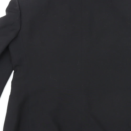 Steegan Mens Black Polyester Jacket Suit Jacket Size 38 Regular