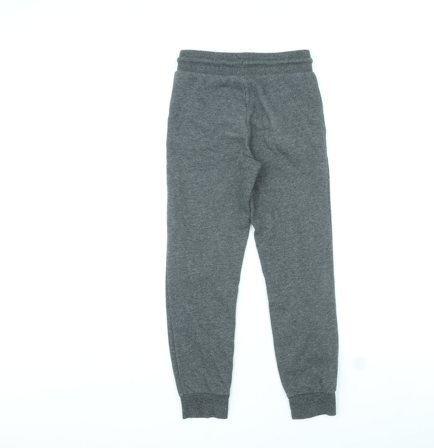 Xbox Boys Grey Cotton Jogger Trousers Size 8-9 Years L22 in Regular Pullover - XBOX Logo