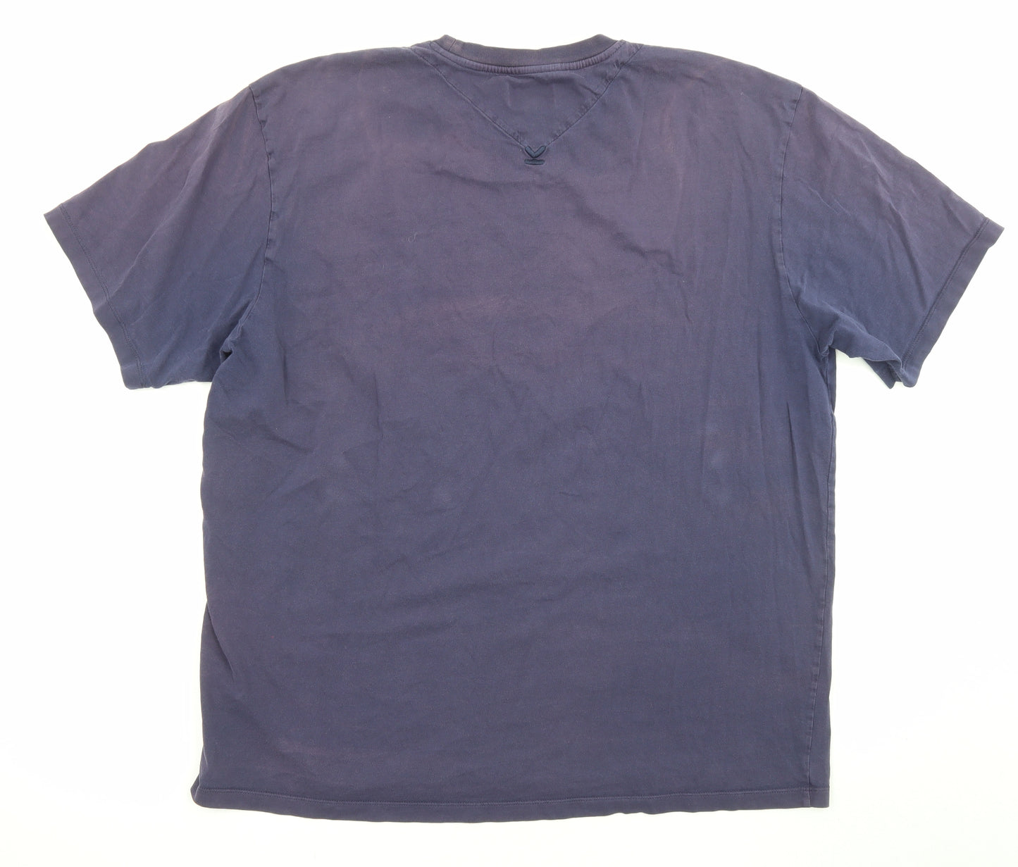 KENZO Mens Blue Cotton T-Shirt Size 3XL Round Neck