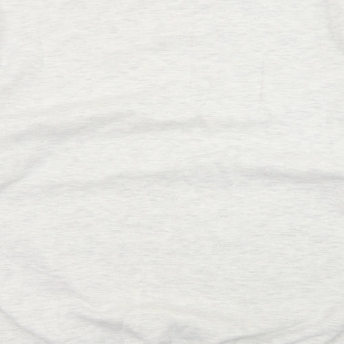 Best Basics Womens Grey Cotton Pullover Sweatshirt Size M Pullover