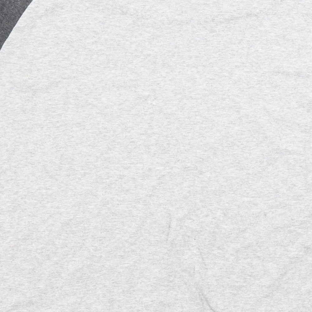 Hush Mens Grey Cotton Pullover Sweatshirt Size L - Stars