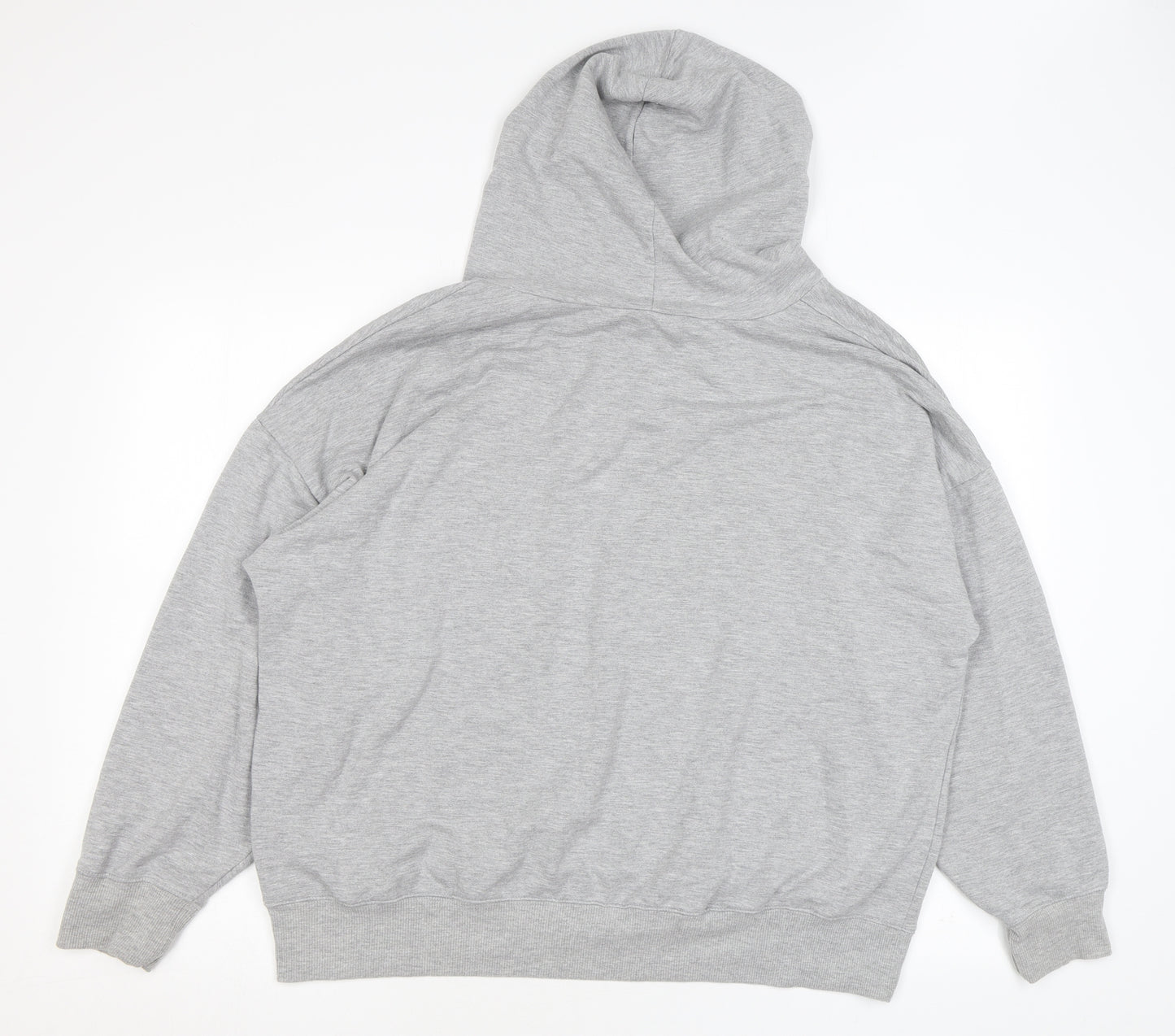 Buffalo Mens Grey Viscose Pullover Hoodie Size XL