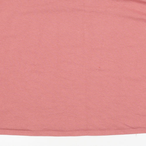 H&M Womens Pink Cotton Pullover Sweatshirt Size M Pullover