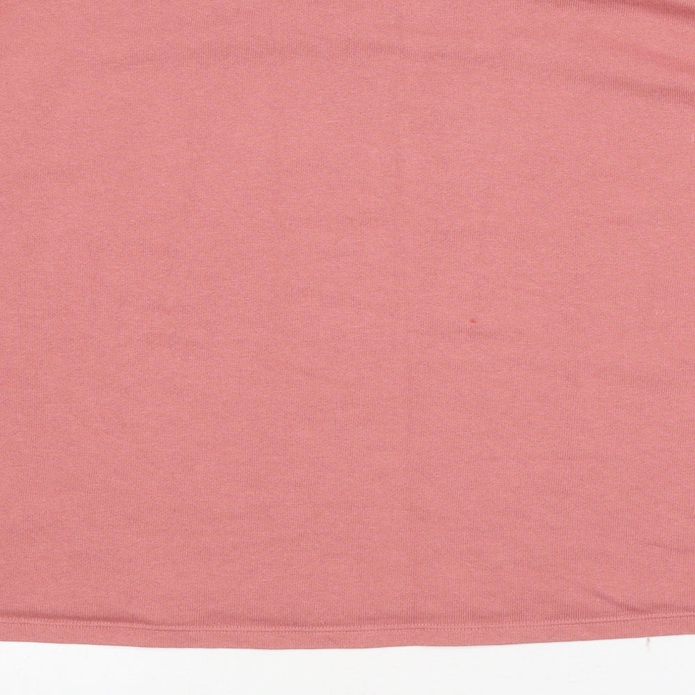 H&M Womens Pink Cotton Pullover Sweatshirt Size M Pullover