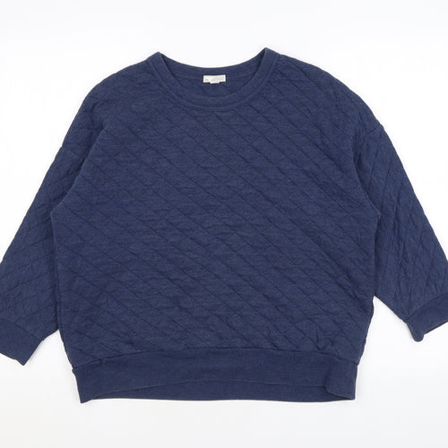 Gap Mens Blue Polyester Pullover Sweatshirt Size M