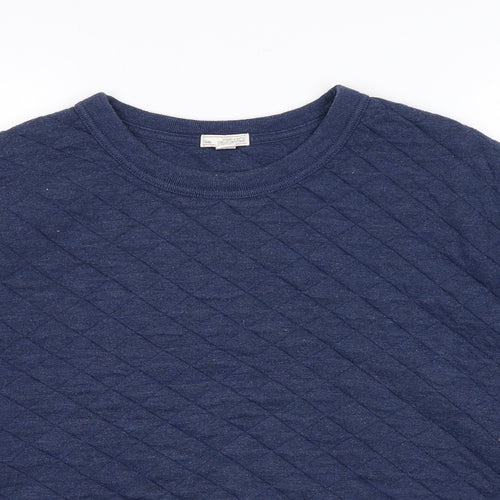 Gap Mens Blue Polyester Pullover Sweatshirt Size M
