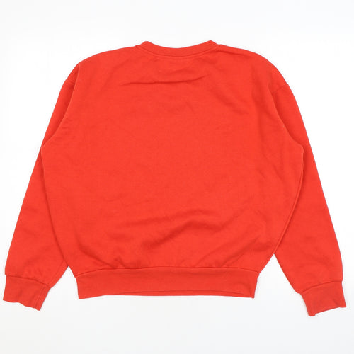 FRIENDS Womens Red Polyester Pullover Sweatshirt Size XS Pullover - Friends TV Series