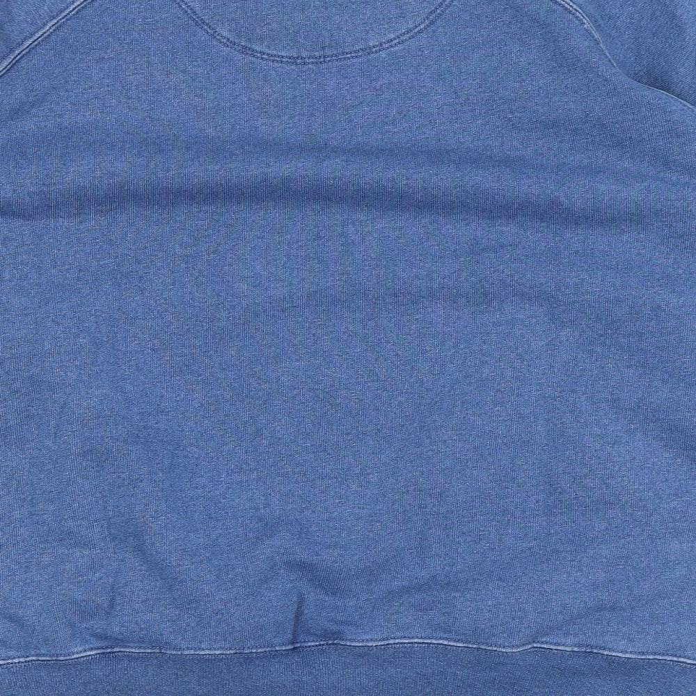 Uniqlo Womens Blue Cotton Pullover Sweatshirt Size XS Pullover