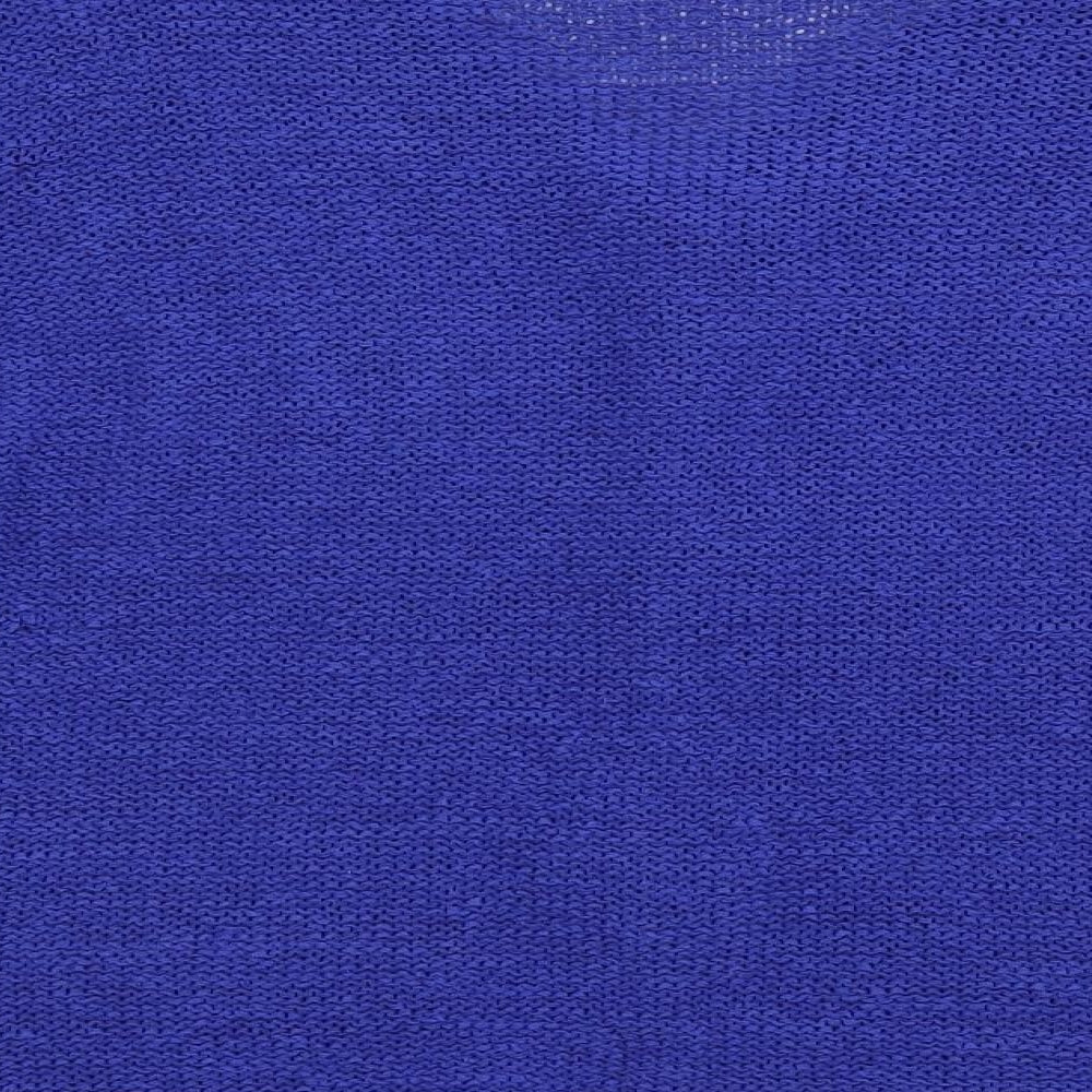 Alexara Womens Blue V-Neck Acrylic Cardigan Jumper Size M