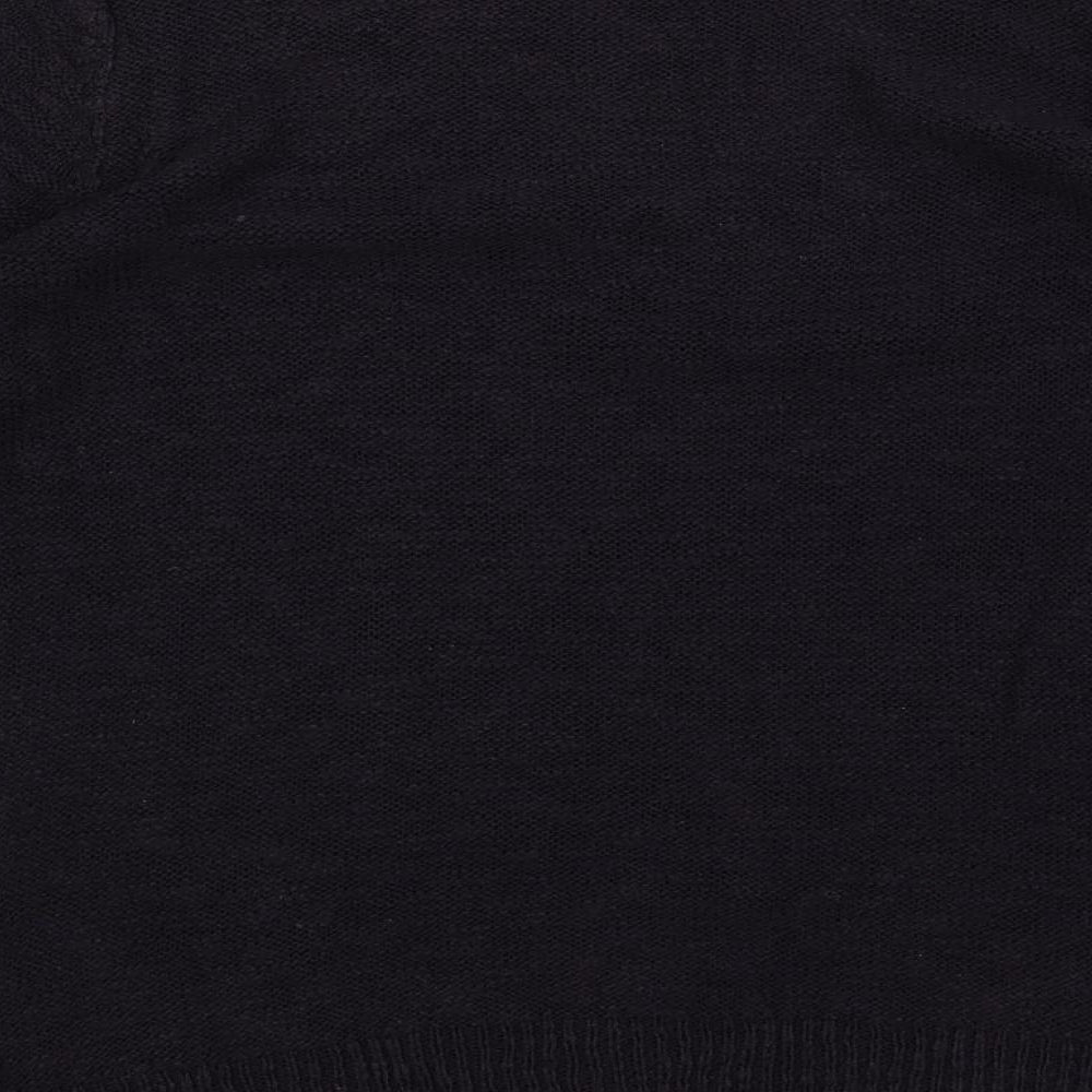 Marks and Spencer Womens Purple Round Neck Acrylic Pullover Jumper Size 14